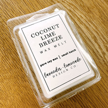 Load image into Gallery viewer, Coconut Lime Breeze Wax Melt