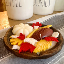 Load image into Gallery viewer, Chiefs Fall Dough Bowl Candle