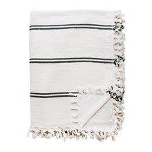 Load image into Gallery viewer, Kate Turkish Blanket - Two Stripe by Sweet Water Decor