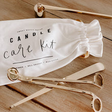 Load image into Gallery viewer, Gold Candle Care Kit by Sweet Water Decor