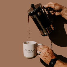 Load image into Gallery viewer, Best Dad Ever 14oz. Stoneware Coffee Mug by Sweet Water Decor