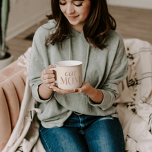 Load image into Gallery viewer, Cat Mom 11oz. Campfire Coffee Mug by Sweet Water Decor