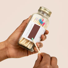 Load image into Gallery viewer, Multicolor Rainbow Safety Matches - 60 Count, 3.75" by Sweet Water Decor