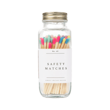 Load image into Gallery viewer, Multicolor Rainbow Safety Matches - 60 Count, 3.75" by Sweet Water Decor