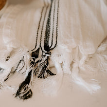 Load image into Gallery viewer, Savannah Turkish Cotton + Bamboo Hand Towel - Five Stripe by Sweet Water Decor