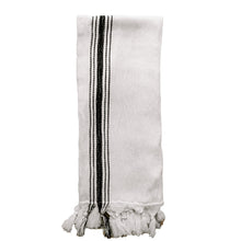 Load image into Gallery viewer, Savannah Turkish Cotton + Bamboo Hand Towel - Five Stripe by Sweet Water Decor