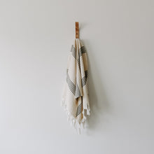 Load image into Gallery viewer, Turkish Cotton + Bamboo Hand Towel - Multi Stripes by Sweet Water Decor