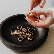 Load image into Gallery viewer, Black Decorative Wood Bowl by Sweet Water Decor