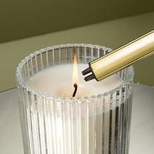Load image into Gallery viewer, Gold Electric Lighter by Sweet Water Decor