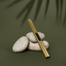 Load image into Gallery viewer, Gold Electric Lighter by Sweet Water Decor