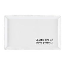 Load image into Gallery viewer, Ceramic Chiefs Serving Platter