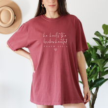 Load image into Gallery viewer, He Heals the Brokenhearted Tee