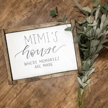 Load image into Gallery viewer, Customizable Grandparents Sign