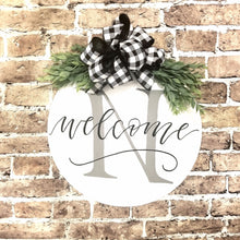 Load image into Gallery viewer, Customizable Initial Door Hanger