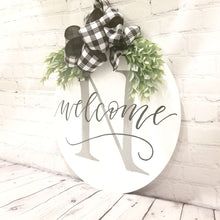 Load image into Gallery viewer, Customizable Initial Door Hanger