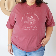 Load image into Gallery viewer, Fearfully and Wonderfully Created Tee