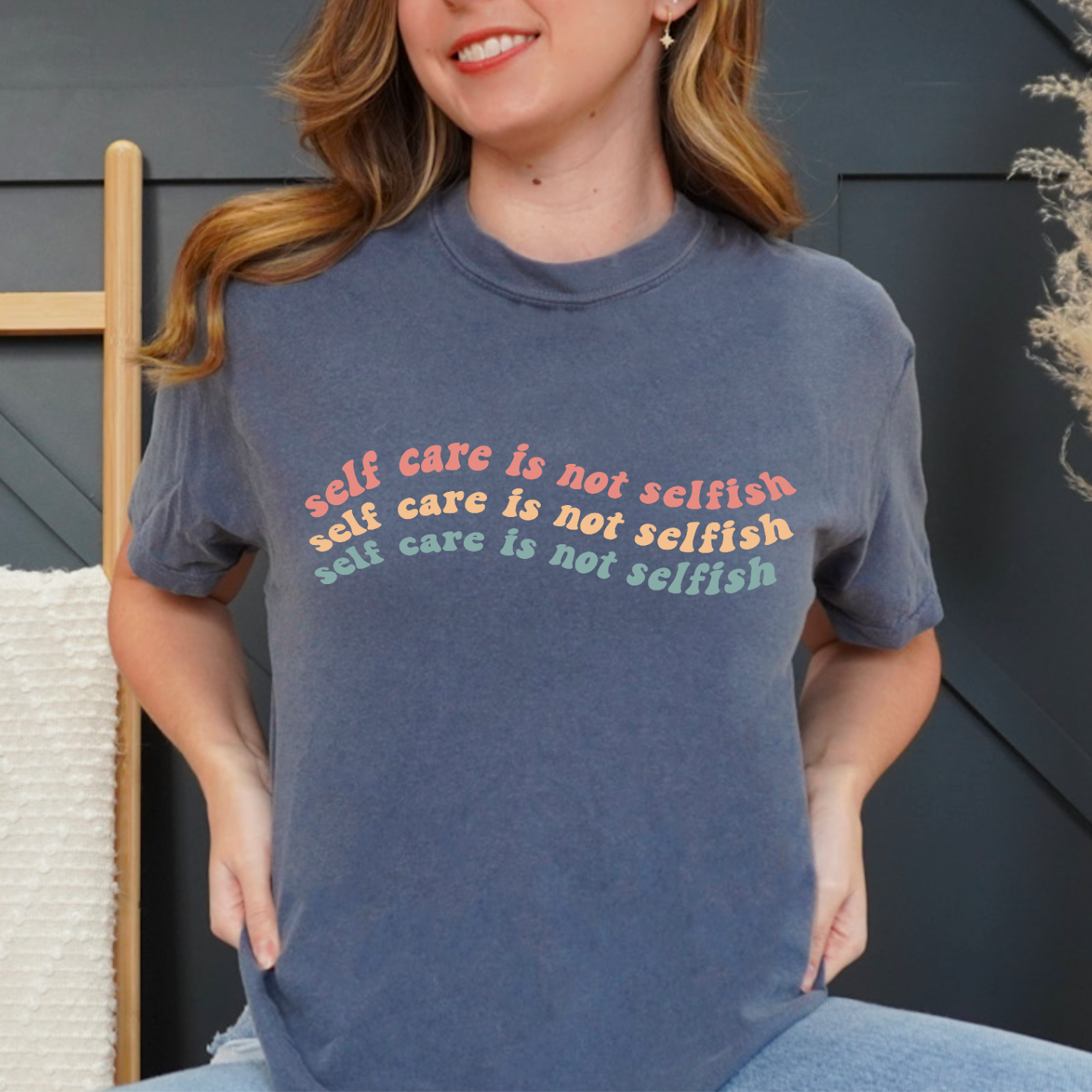 Self Care Is Not Selfish Tee – Lavender and Lemonade Design Co.