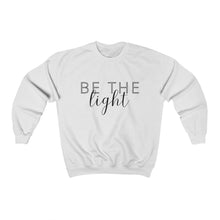 Load image into Gallery viewer, 'Be the Light' Crewneck Sweatshirt