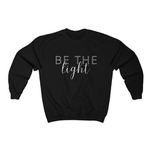 Load image into Gallery viewer, 'Be the Light' Crewneck Sweatshirt
