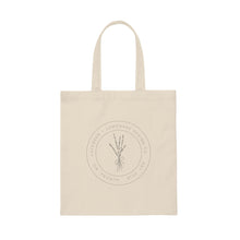 Load image into Gallery viewer, Lavender and Lemonade Canvas Tote Bag