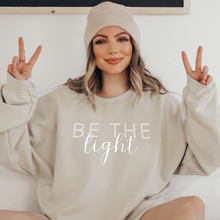 Load image into Gallery viewer, 'Be the Light' Crewneck Sweatshirt
