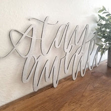 Load image into Gallery viewer, Stay Awhile Wooden Cut Out