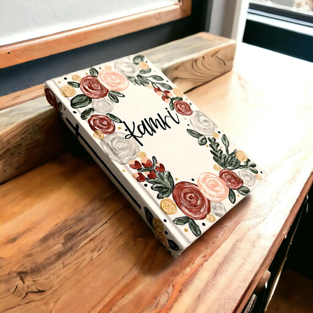 Custom Hand Painted Bible