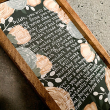 Load image into Gallery viewer, Choose To Love Wooden Sign
