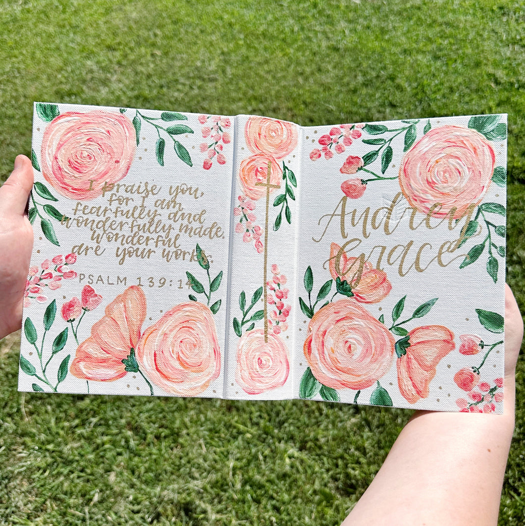 Custom Hand Painted Bible