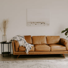Load image into Gallery viewer, Henley Turkish Blanket - Four Stripe by Sweet Water Decor
