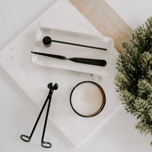Load image into Gallery viewer, Black Candle Care Kit by Sweet Water Decor
