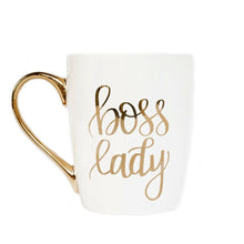 Load image into Gallery viewer, Boss Lady 16oz. Coffee Mug by Sweet Water Decor
