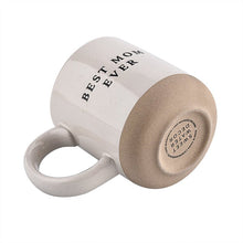 Load image into Gallery viewer, Best Mom Ever 14oz. Stoneware Coffee Mug by Sweet Water Decor
