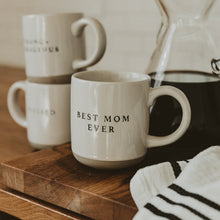 Load image into Gallery viewer, Best Mom Ever 14oz. Stoneware Coffee Mug by Sweet Water Decor
