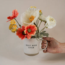Load image into Gallery viewer, Best Mom Ever 14oz. Stoneware Coffee Mug by Sweet Water Decor
