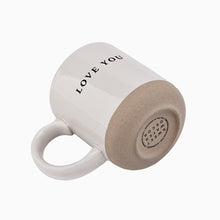 Load image into Gallery viewer, Love You 14oz. Stoneware Coffee Mug by Sweet Water Decor
