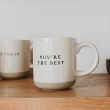Load image into Gallery viewer, You&#39;re The Best 14oz. Stoneware Coffee Mug by Sweet Water Decor

