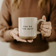 Load image into Gallery viewer, You&#39;re The Best 14oz. Stoneware Coffee Mug by Sweet Water Decor
