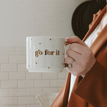 Load image into Gallery viewer, Go For It 17oz. Tile Coffee Mug by Sweet Water Decor
