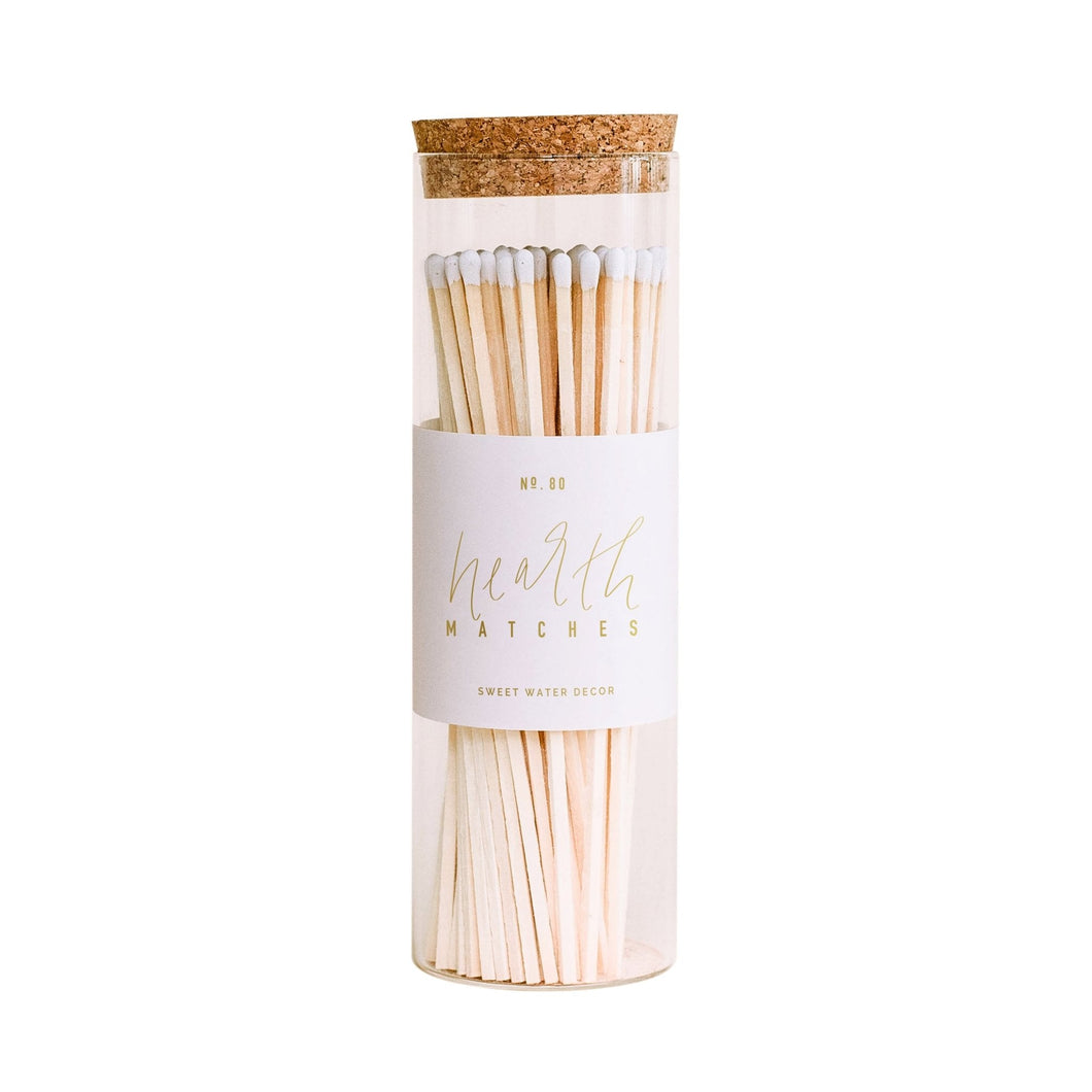 White Tip Hearth Matches - 80 Count, 7