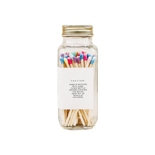 Load image into Gallery viewer, Multicolor Rainbow Safety Matches - 60 Count, 3.75&quot; by Sweet Water Decor
