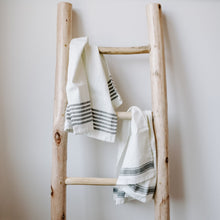 Load image into Gallery viewer, Striped Tea Towel - Three Stripes by Sweet Water Decor
