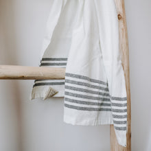 Load image into Gallery viewer, Striped Tea Towel - Six Stripes by Sweet Water Decor
