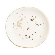 Load image into Gallery viewer, Gold Speckled Jewelry Dish by Sweet Water Decor
