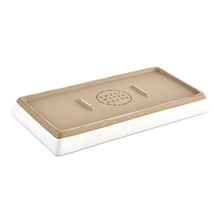 Load image into Gallery viewer, White Stoneware Tray by Sweet Water Decor
