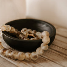 Load image into Gallery viewer, Black Decorative Wood Bowl by Sweet Water Decor
