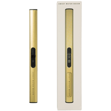 Load image into Gallery viewer, Gold Electric Lighter by Sweet Water Decor
