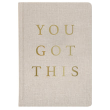 Load image into Gallery viewer, You Got This Fabric Journal by Sweet Water Decor
