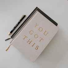 Load image into Gallery viewer, You Got This Fabric Journal by Sweet Water Decor
