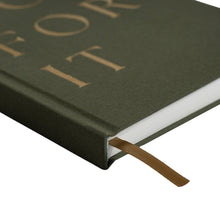 Load image into Gallery viewer, Go For It Fabric Journal by Sweet Water Decor
